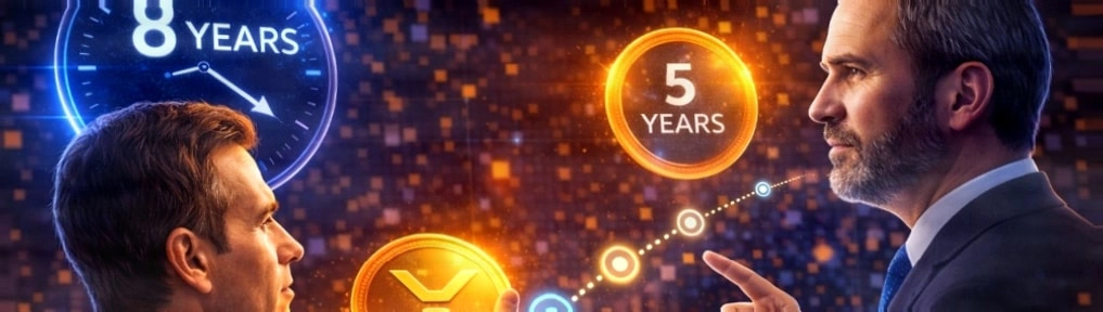 XRP投资者长线持有8年，Ripple CEO展望未来五年发展插图