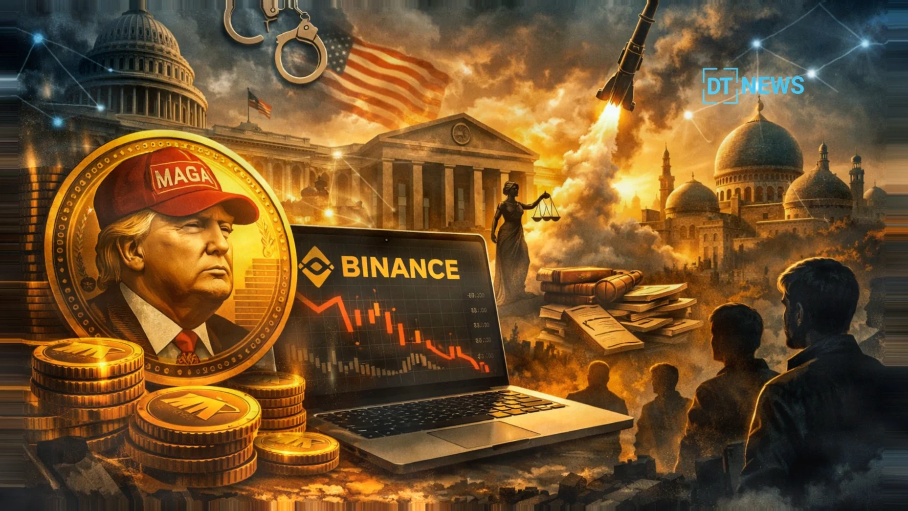 TRUMP Memecoin 面临抛售压力，3100万美元内部代币转移至 Binance