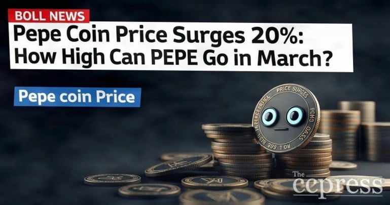 Pepe Coin价格暴涨20%:PEPE在3月能涨多高?