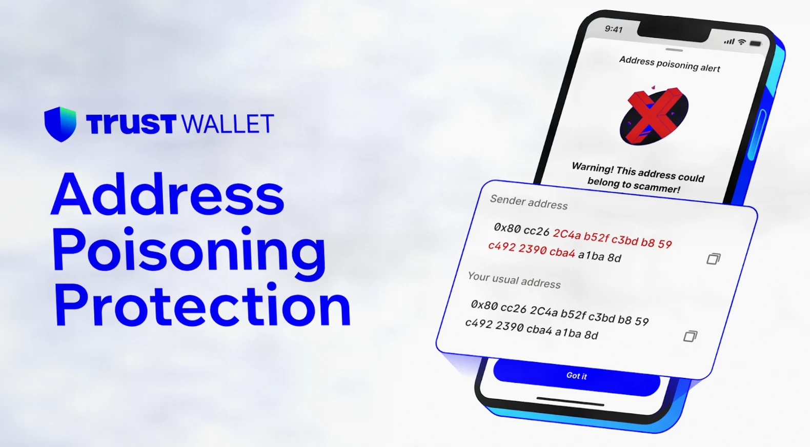 Trust Wallet上线实时诈骗地址检测功能，守护用户资产安全插图