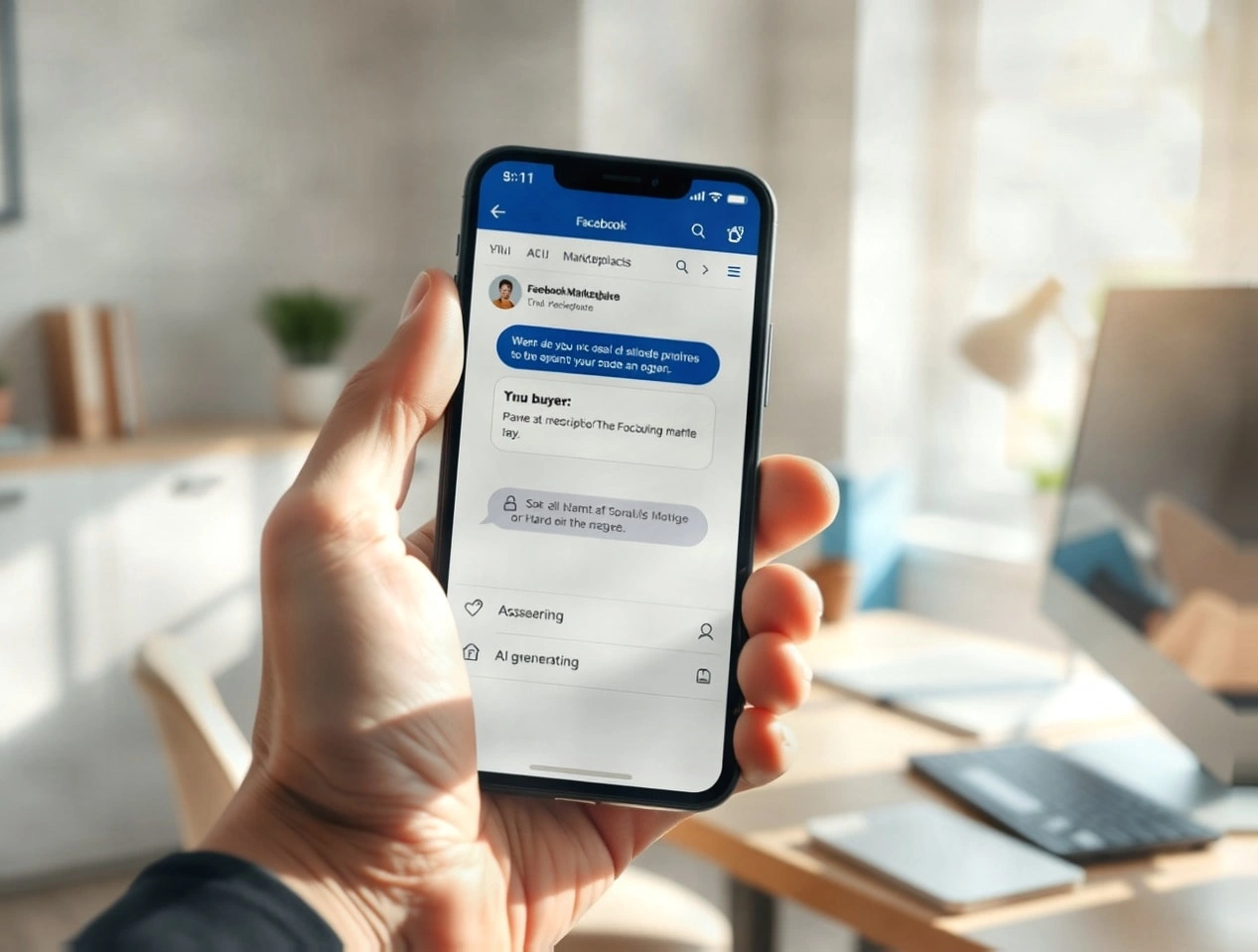 Meta AI赋能Facebook Marketplace：卖家自动回复功能革新插图