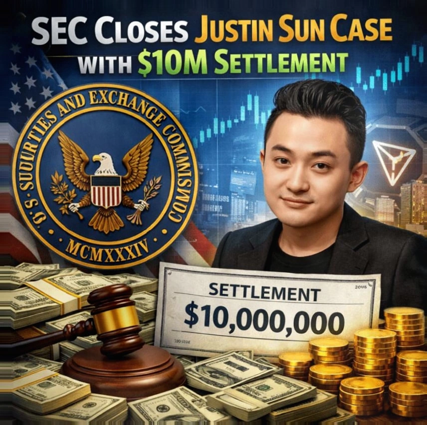 SEC与孙宇晨达成1000万美元和解，加密监管信号明确