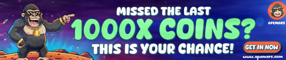 四大热门山寨币崛起：APEMARS预售破28万， meme生态新风口插图