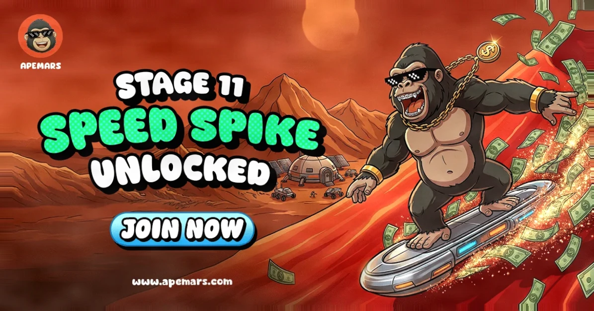 Solana与Avalanche已过时？APEMARS Stage 11或成下一波100倍山寨币机会