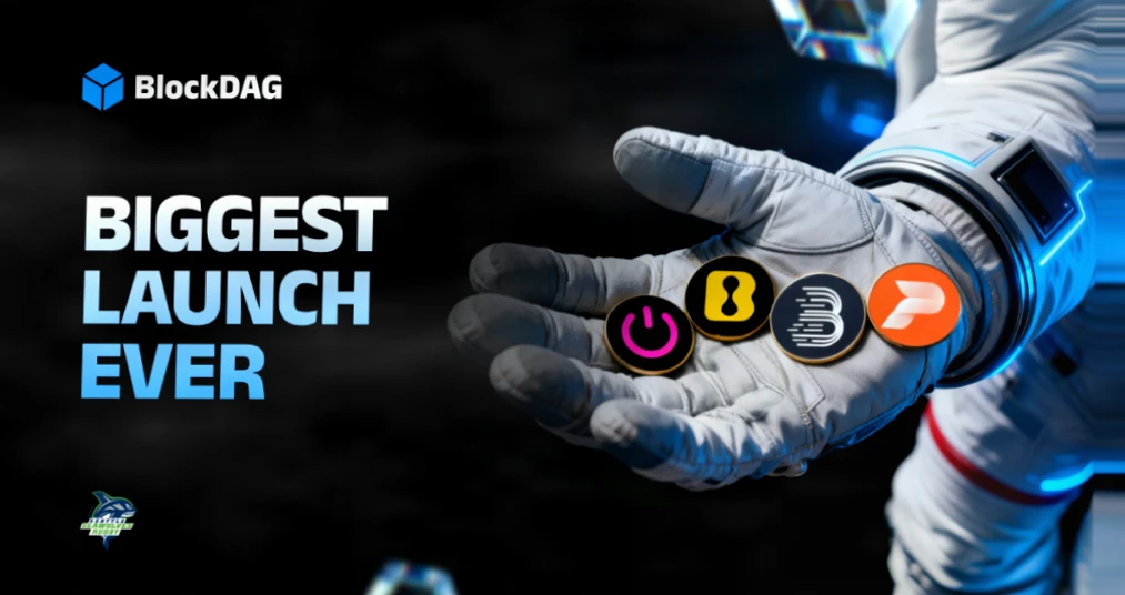 BlockDAG多交易所上线引爆全球关注，预售募资4.52亿美元插图1