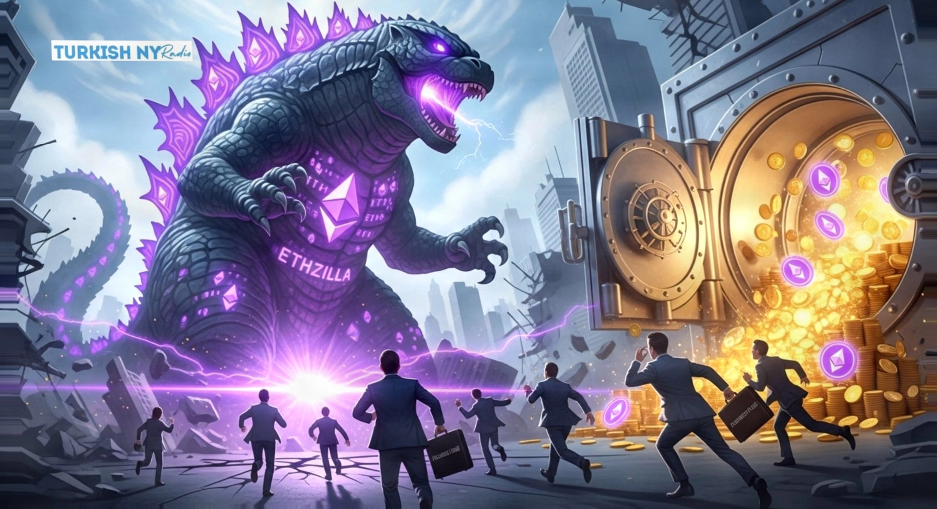 ETHZilla崩盘揭示以太坊企业金库策略的潜在风险