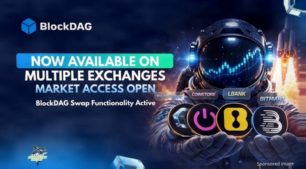 BlockDAG上市首日冲入CoinMarketCap前100，交易与staking数据亮眼插图1