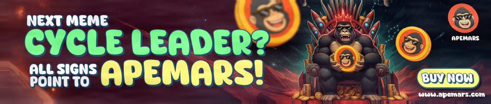 APEMARS:潜力巨大的隐秘萌币预售,目标达成4297%回报率插图2 APEMARS:潜力巨大的隐秘萌币预售,目标达成4297%回报率插图2