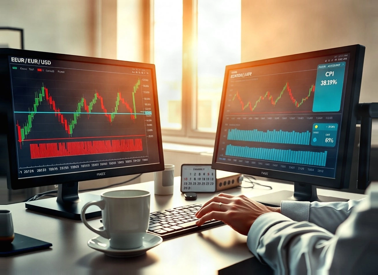 EUR/USD逼近200日均线关键阻力，美国CPI数据即将引爆市场插图