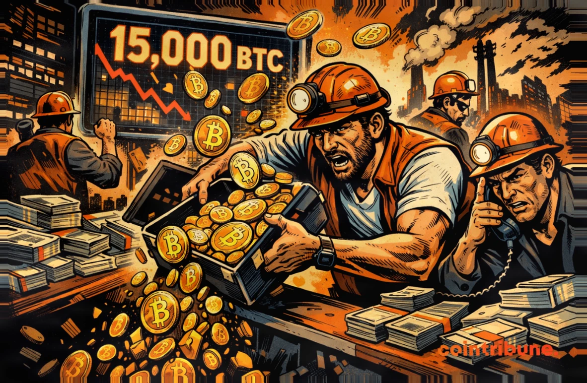 矿企大规模抛售BTC超1.5万枚，转型AI寻求生存