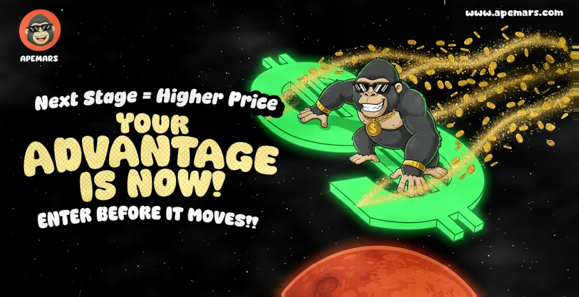 错过Solana与Polygon？APEMARS预售或成下一个百倍潜力币