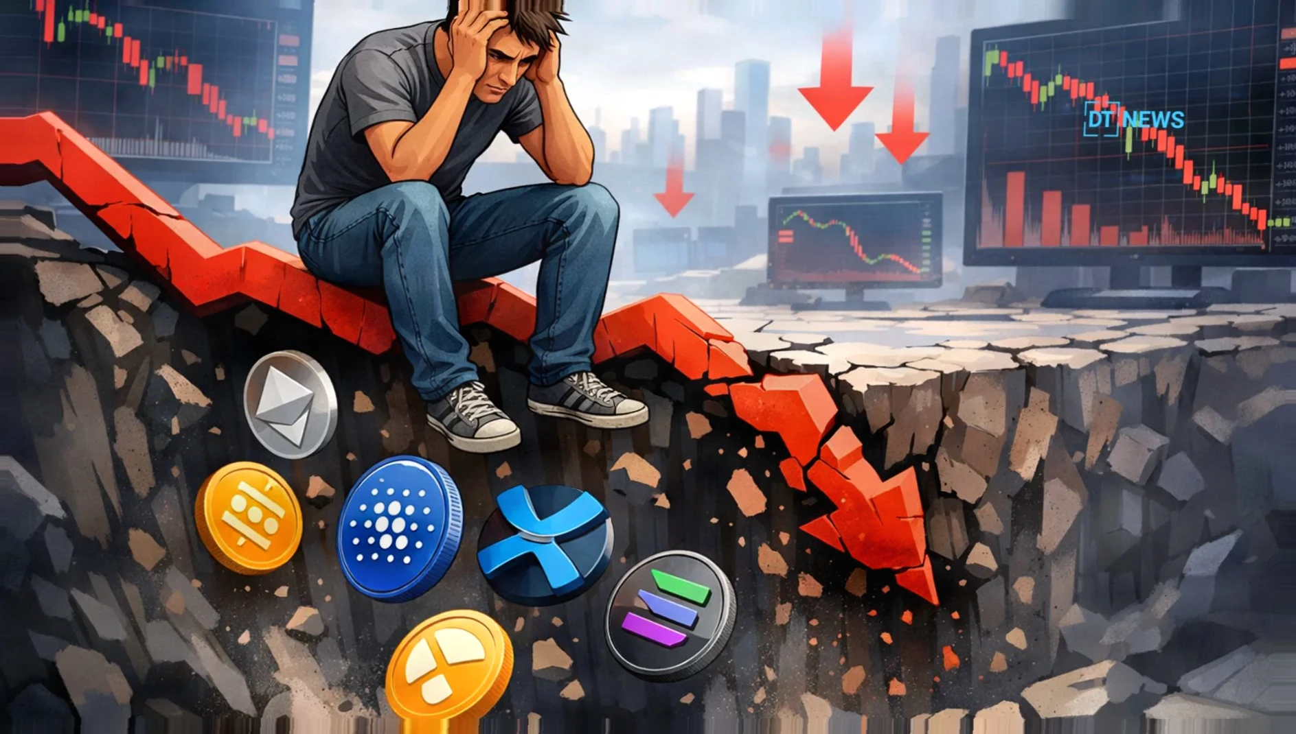 山寨币承压至历史低位附近，38%代币逼近极端低点