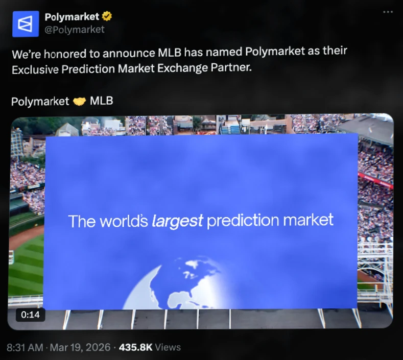 MLB携手美国监管机构与Polymarket，加强赛事诚信保障插图