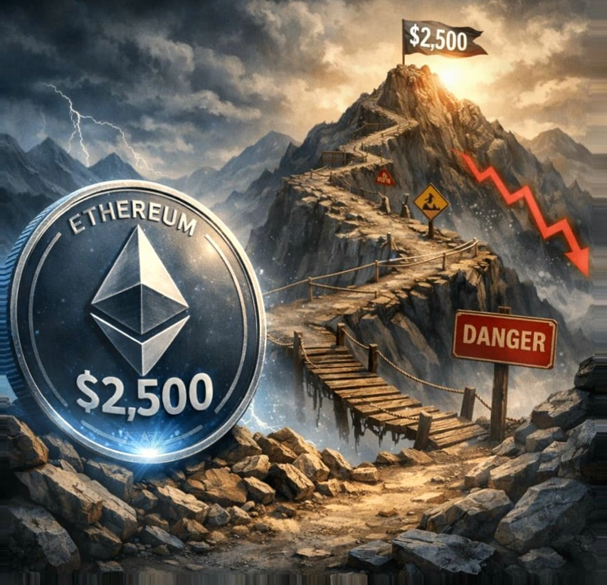 以太坊冲击2500美元面临挑战：宏观压力与链上疲软并存