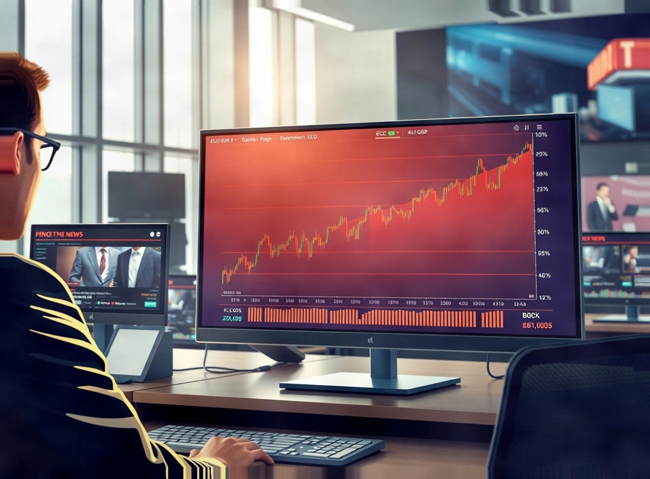 EUR/GBP汇率大幅上涨，市场解读ECB与BoE利率决策中的通胀不确定性插图