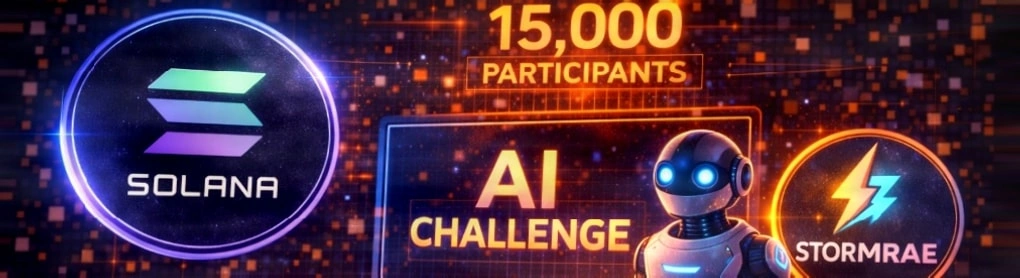 Solana AI 挑战赛吸引超 15000 人参与，Stormrae 规模空前插图