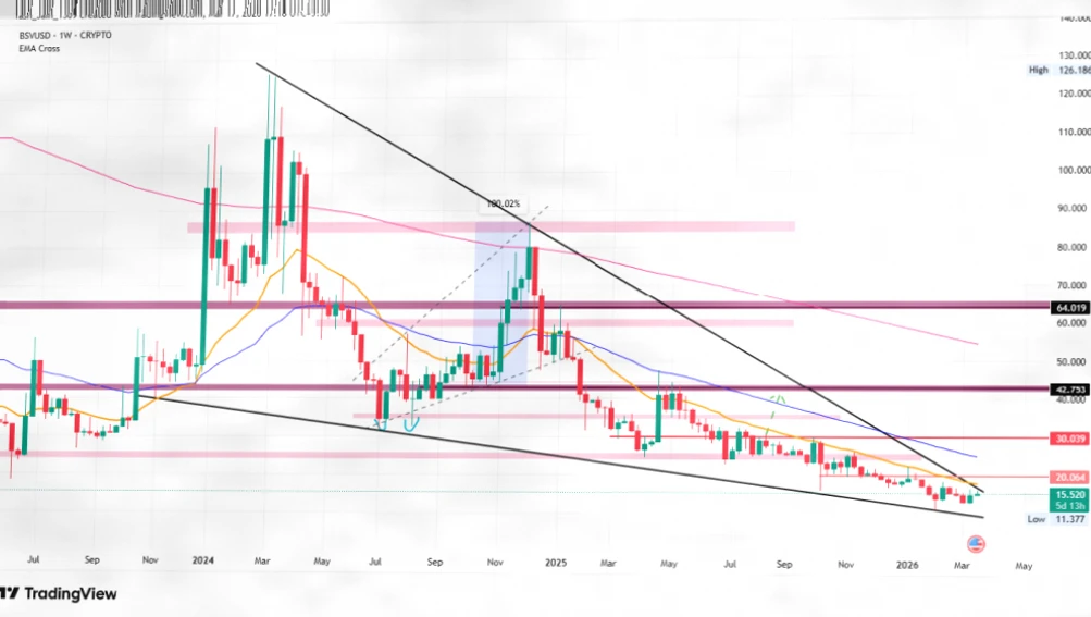 比特币SV (BSV) 价格预测：2026-2030年能否突破100美元？插图