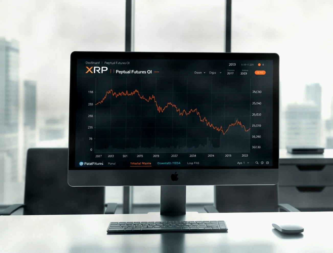 XRP永续合约持仓量骤降96%：投资者谨慎情绪的明显信号插图