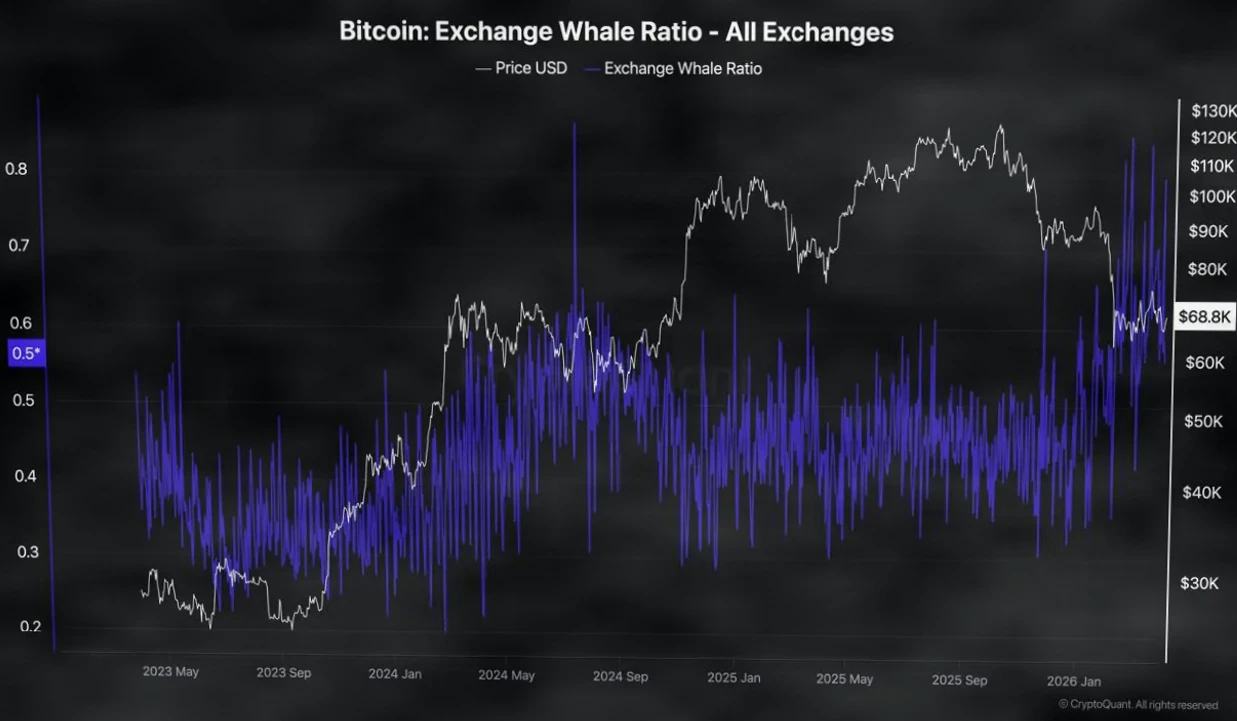 比特币交易所储备降至270万BTC，鲸鱼积累已持续六个月插图6